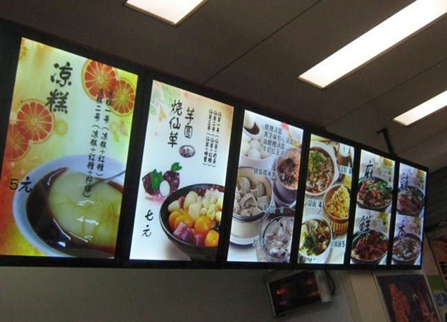 餐廳廣告燈箱招牌如何設(shè)計才能吸引顧客？